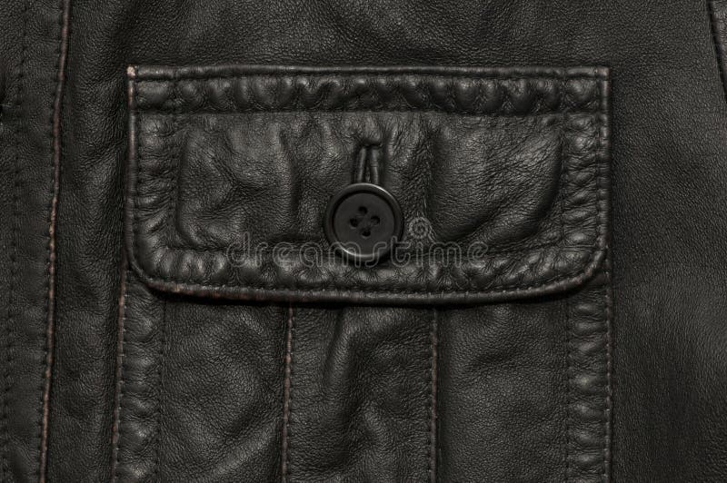 Leather pocket