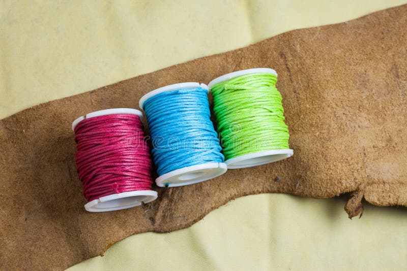 Leather sewing tools stock photo. Image of skin, precision 65157222