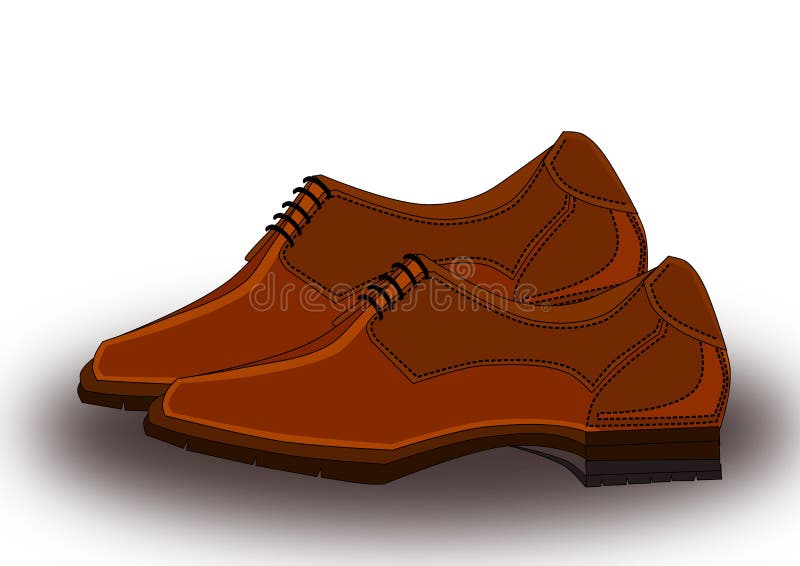 Leather shoes stock illustration. Illustration of fashion 60401060