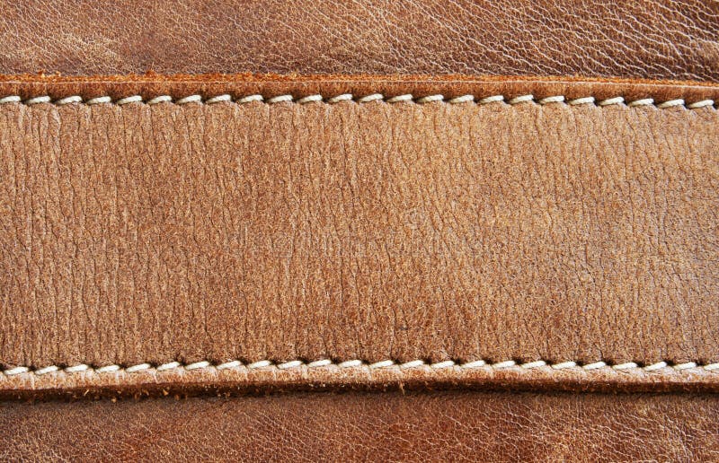 Leather With Stitching Stock Photography Image 24511872