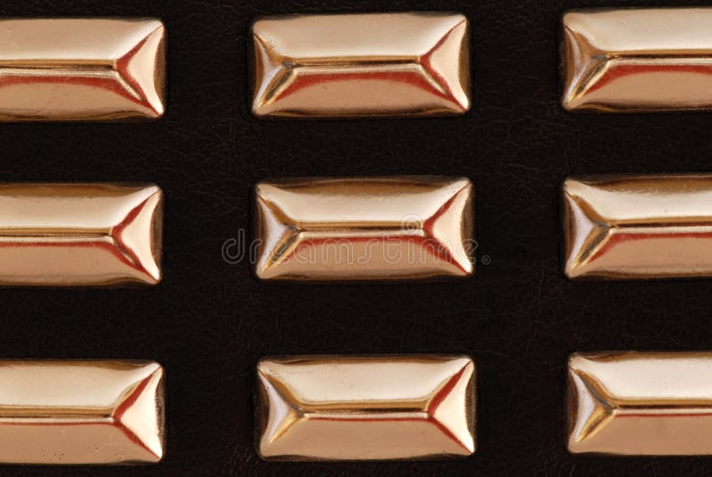 Leather and Studs stock image. Image of macro, studs, leather 5668183