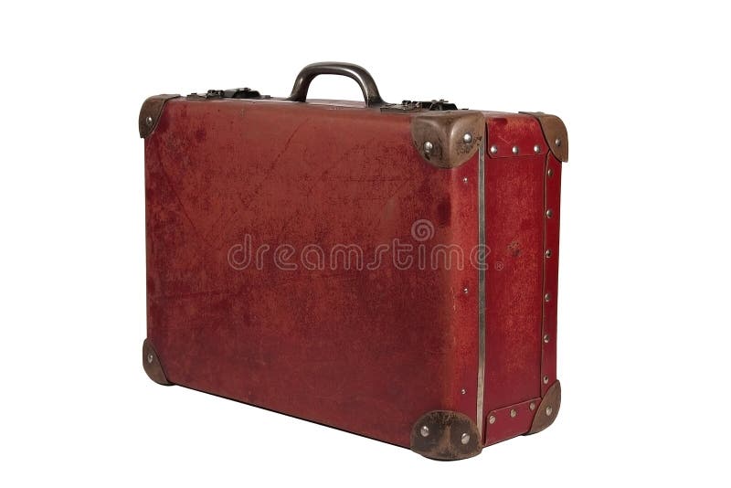 Leather Suitcase Handle Rusty, Old Fashioned Lock Antique Luggage ...