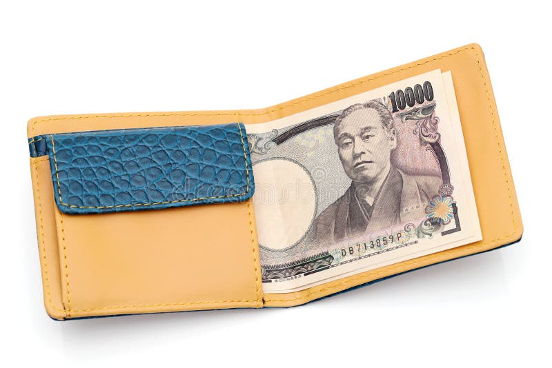 Leather Wallet And Ten Thousand Japanese Yen Stock Photo Image Of leather-wallet-and-ten-thousand-japanese-yen-stock-photo-image-of