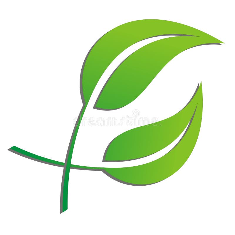 Leaves royalty free illustration