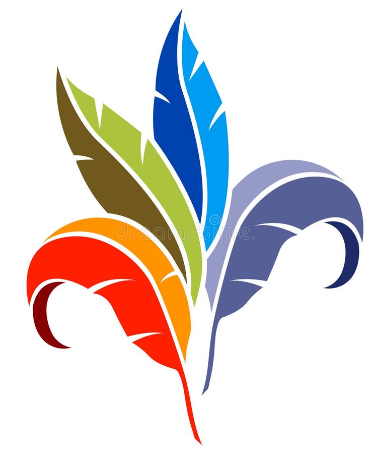 Leaves logo vector illustration Leaves logo vector illustration