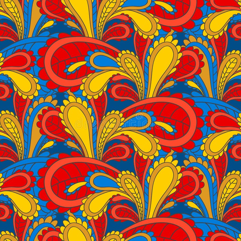 Leaves seamless background stock illustration