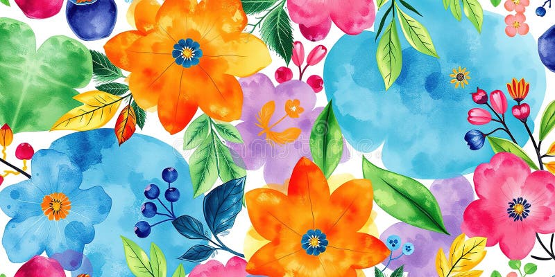 Lebendige botanische Abstraktion Eine faszinierende Wasserfarbenerkundung von Kräutermotiven mit samtenen Farben und scharfen Deta lizenzfreie abbildung