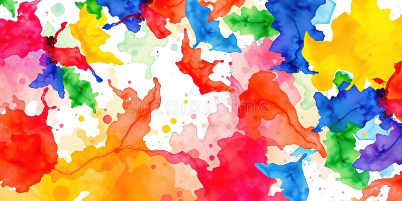 Lebhafte Botanische Aquarellmuster Abstrakte Kräuterdesigns für architektonische Oberflächen Detaillierte Hintergründe hoher Quali stock abbildung