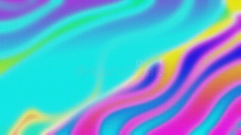 Lebhafter Hintergrund für abstrakte Regenbogenwelle lizenzfreies stockbild