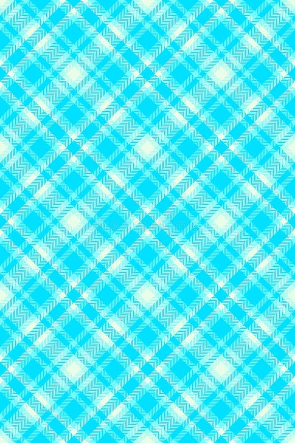 Lebhaftes aqua-weißes plaid Muster. Perfekt für Textil-Website-Hintergründe oder Verpackungspapier. Dieses fröhliche Licht vektor abbildung