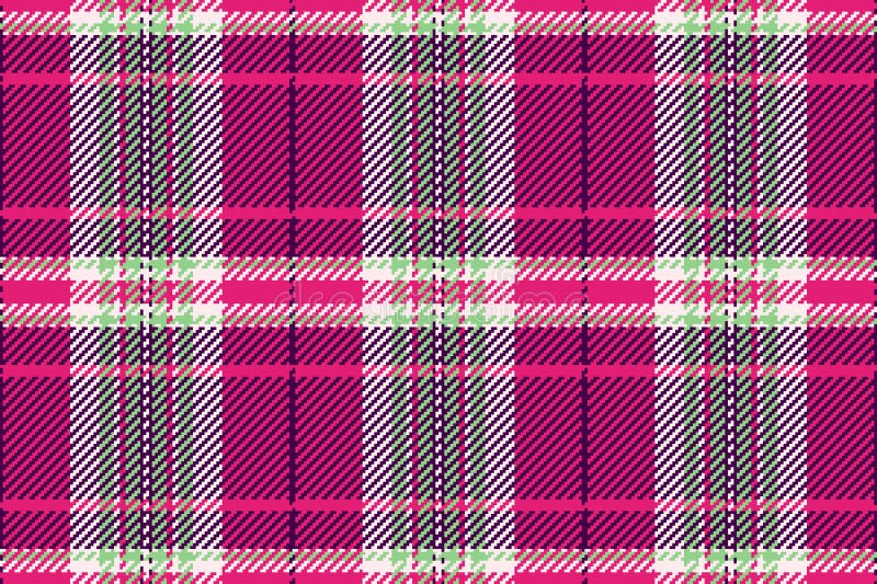 Lebhaftes rosa grün-weißes Muster. perfekt für textilen Designs Webseiten oder für jedes Projekt, das kühl ist lizenzfreie abbildung