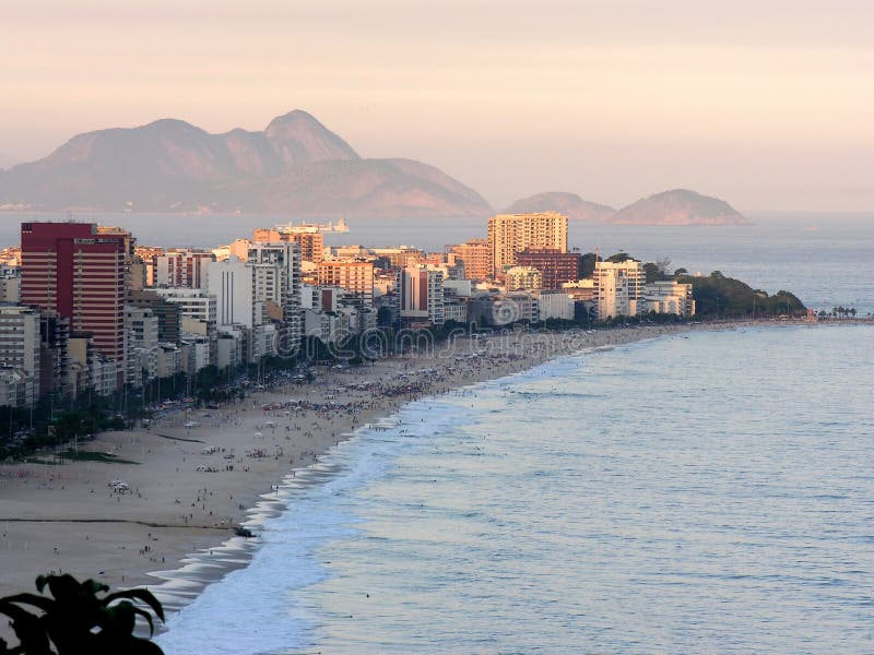 Leblon and Ipanema beach