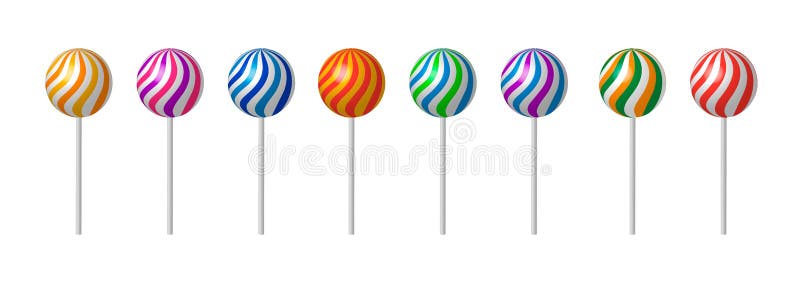Lecca-lecca con il bastone Sugar Candy Background royalty illustrazione gratis Lecca-lecca con il bastone Sugar Candy Background royalty illustrazione gratis