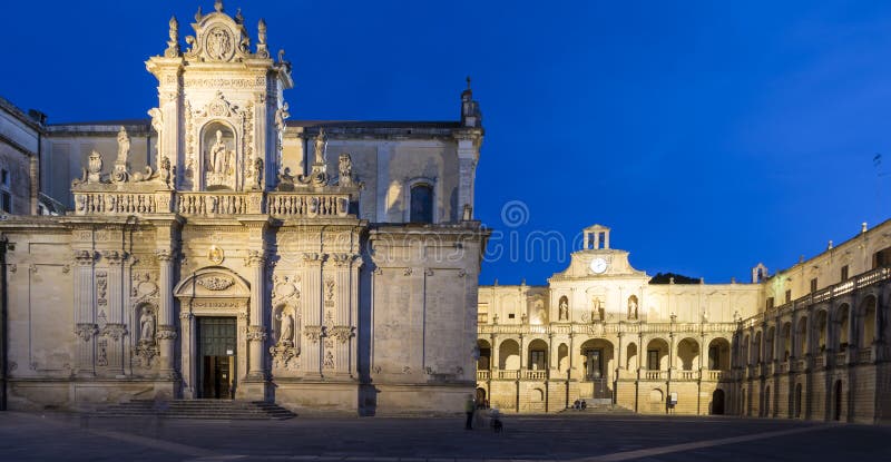 Lecce Cathedral royalty free stock images Lecce Cathedral royalty free stock images