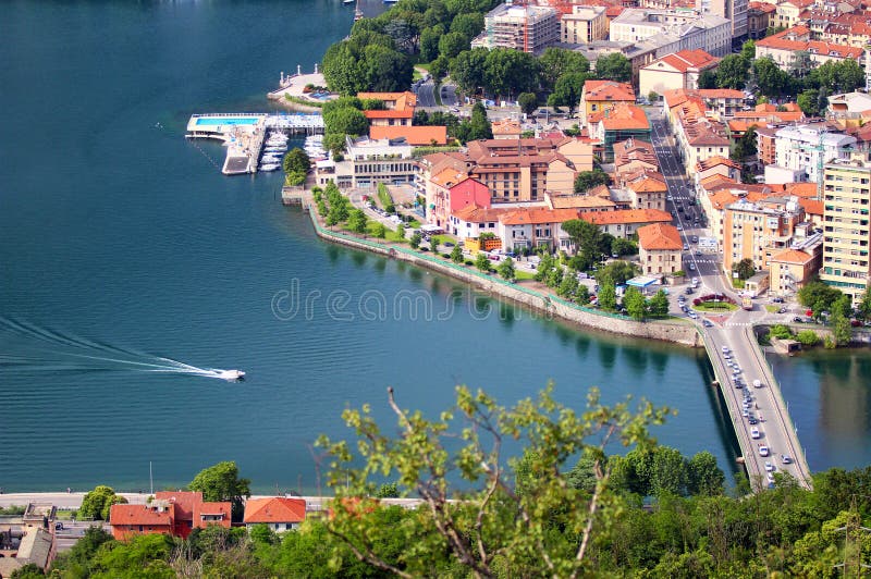 Lecco, lake Como, Italy