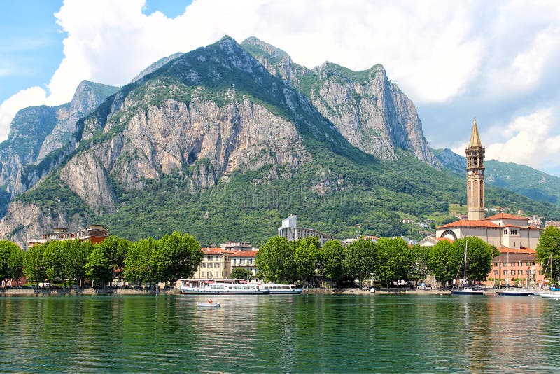 Lecco, lake Como, Italy