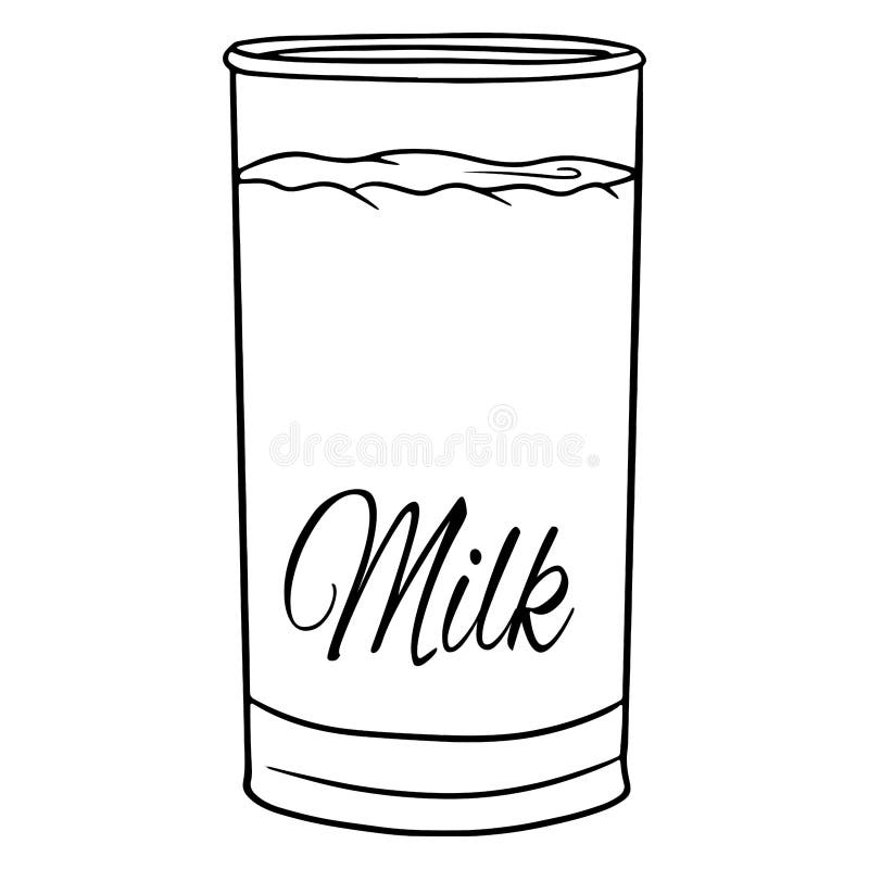 Una jarra de leche. productos lacteos. leche fresca. productos agrícolas.  ilustración de vector de estilo de dibujos animados para diseño y  decoración.