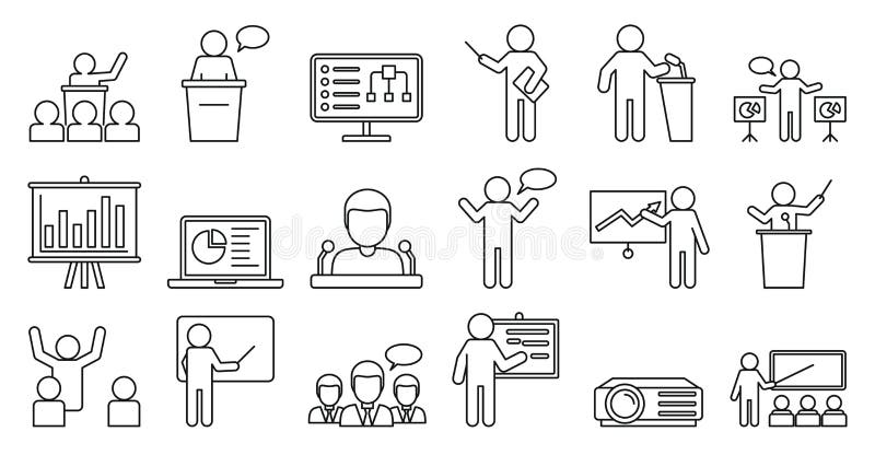 photo Lecture Clipart Black And White guest lecture stock illustrations 107
