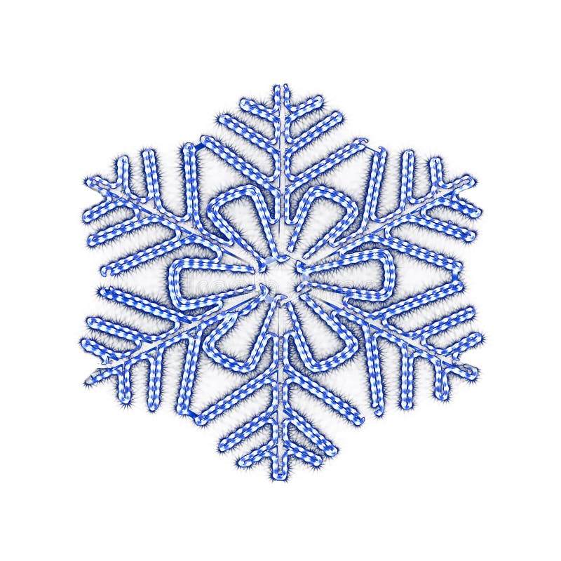3-d White Glitter Snowflake Stickers