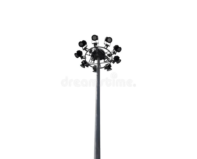Baseball Stadium Lights Clipart