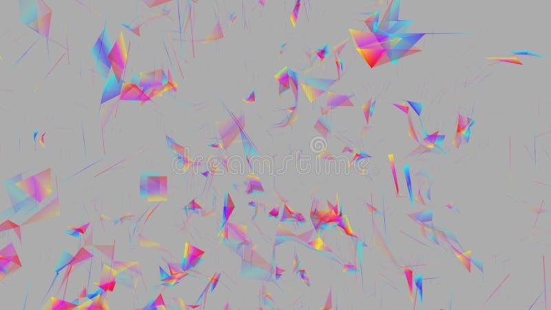 LED glitch. Abstract plexus background for different events and projects. Seamless loop. stock illustration