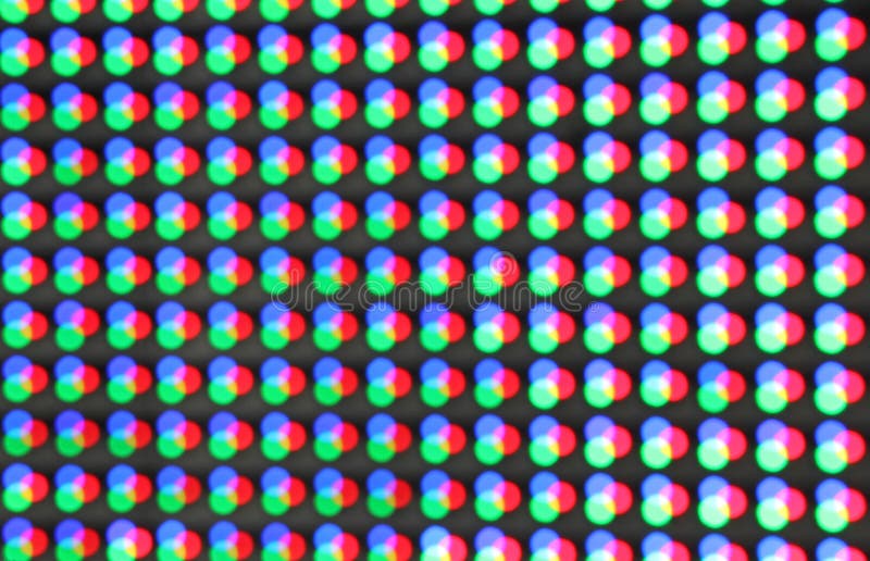 LED Light Blurred Red Blue Green Stock Photo Image of blue, circles