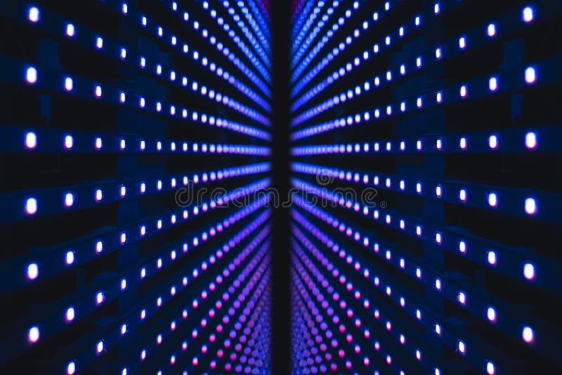 Led Light Digital Blue Light Dot Pattern Abstract Modern Technology  Background Stock Photo - Image of gradient, light: 163364902