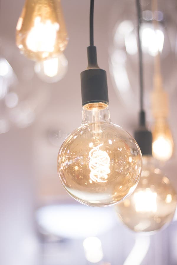 LED Lights Display in Store Stock Photo Image of retail, bulb 157834412