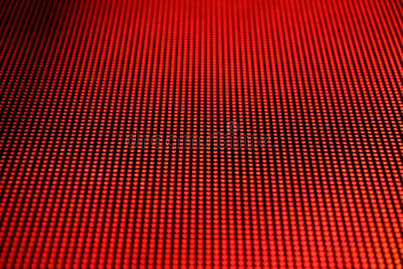 LED Screen Picture Red Horizontal Stock Image - Image of equipment,  abstract: 51320205