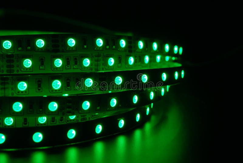 Led strip stock photo. Image of electricity, equipment 64357590