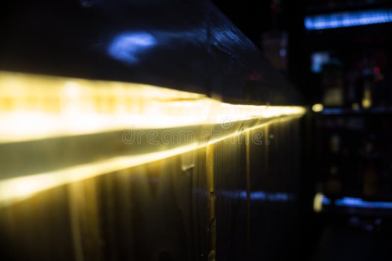 LED strip stock image. Image of optics, connection, tech 62682047