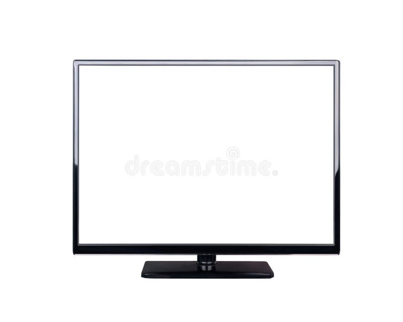 LED Television for High Definition Display Stock Image Image of
