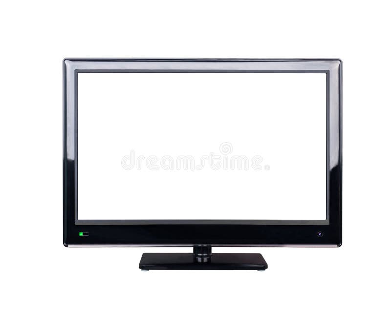 LED Television for High Definition Display Stock Image Image of