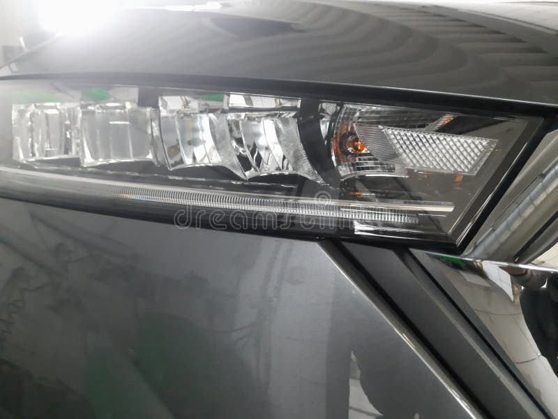 Led Voiture Extérieur Détails Nbsp Closeup Détails Abstraits De