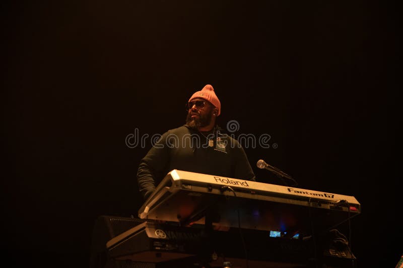 Ledisi in de Q-Factory in Amsterdam, Nederland, 17-10-2025 royalty-vrije stock fotografie