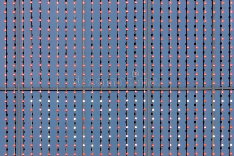 Leds Flickering Screen or Panel Stock Photo Image of color