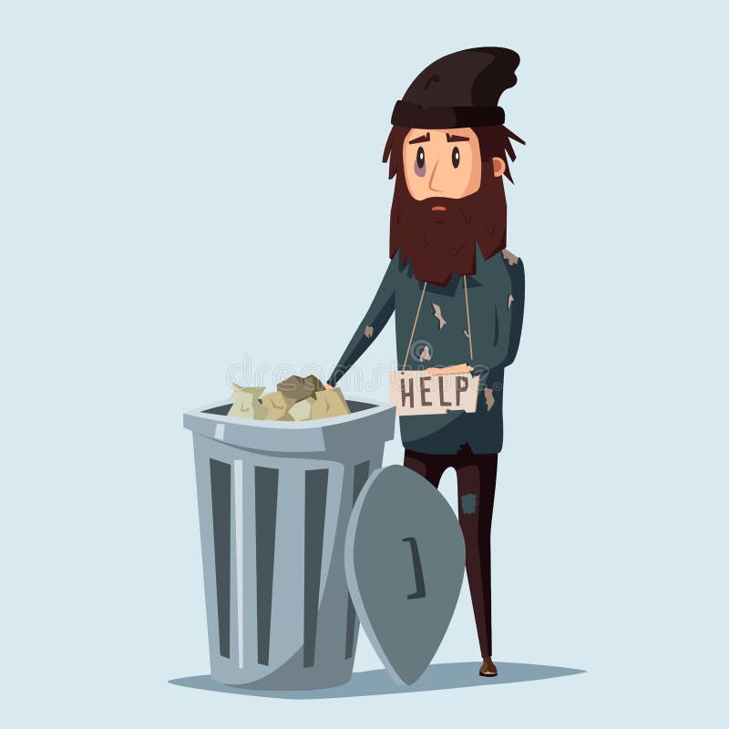 Ledsen arbetslös tiggare den främmande tecknad filmkatten flyr illustrationtakvektorn royaltyfri illustrationer Ledsen arbetslös tiggare den främmande tecknad filmkatten flyr illustrationtakvektorn royaltyfri illustrationer