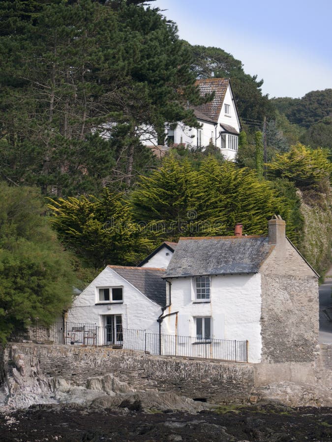 Lee bay stock image. Image of homes, pretty, kingdom 16736249