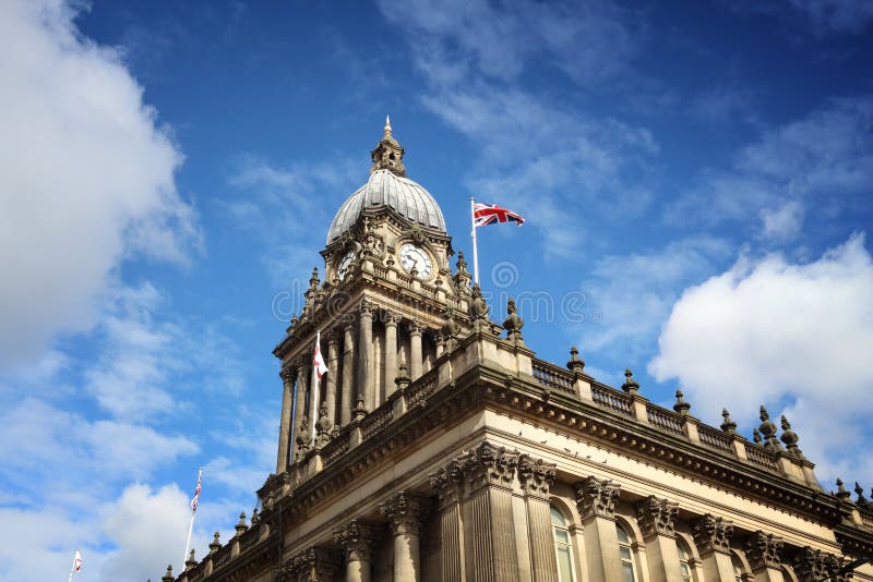 Leeds City Hall stock photo. Image of leeds, travel, architecture