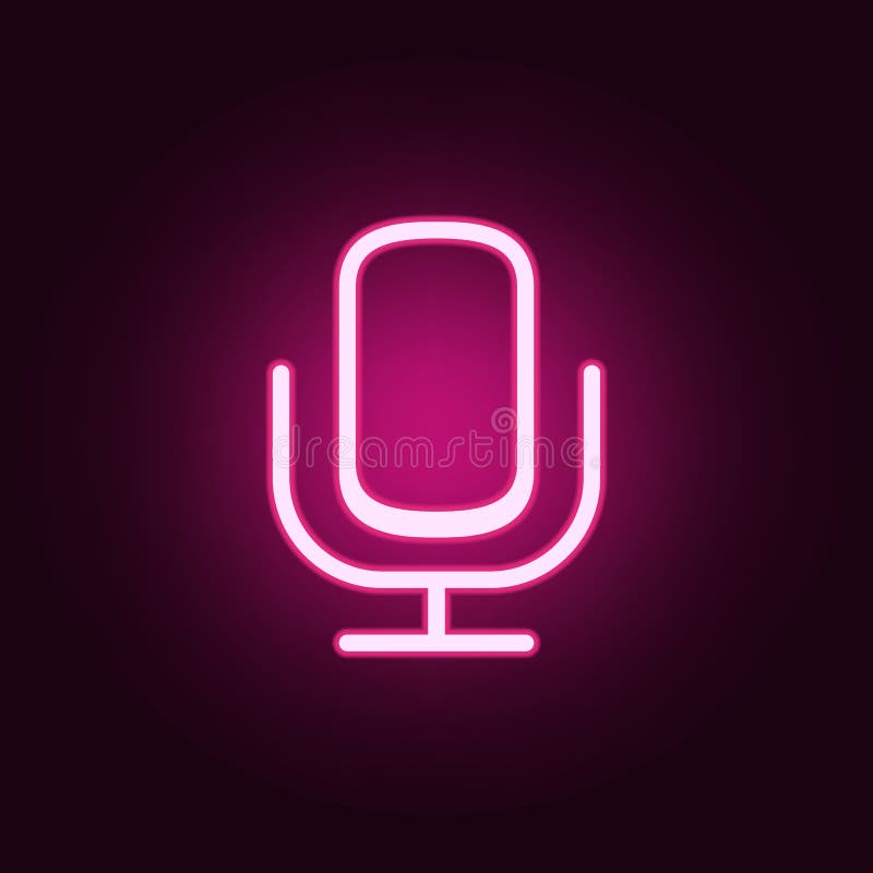 Leef muziekteken Elementen van Web in de pictogrammen van de neonstijl Eenvoudig pictogram voor websites, Webontwerp, mobiele toe vector illustratie Leef muziekteken Elementen van Web in de pictogrammen van de neonstijl Eenvoudig pictogram voor websites, Webontwerp, mobiele toe vector illustratie