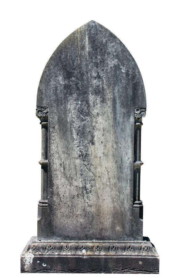 Leerer Grabstein Lokalisiert Auf Dem Weissen Hintergrund Bereit Zur Aufschrift Stockbild Bild Von Leer Kreuz 94299509