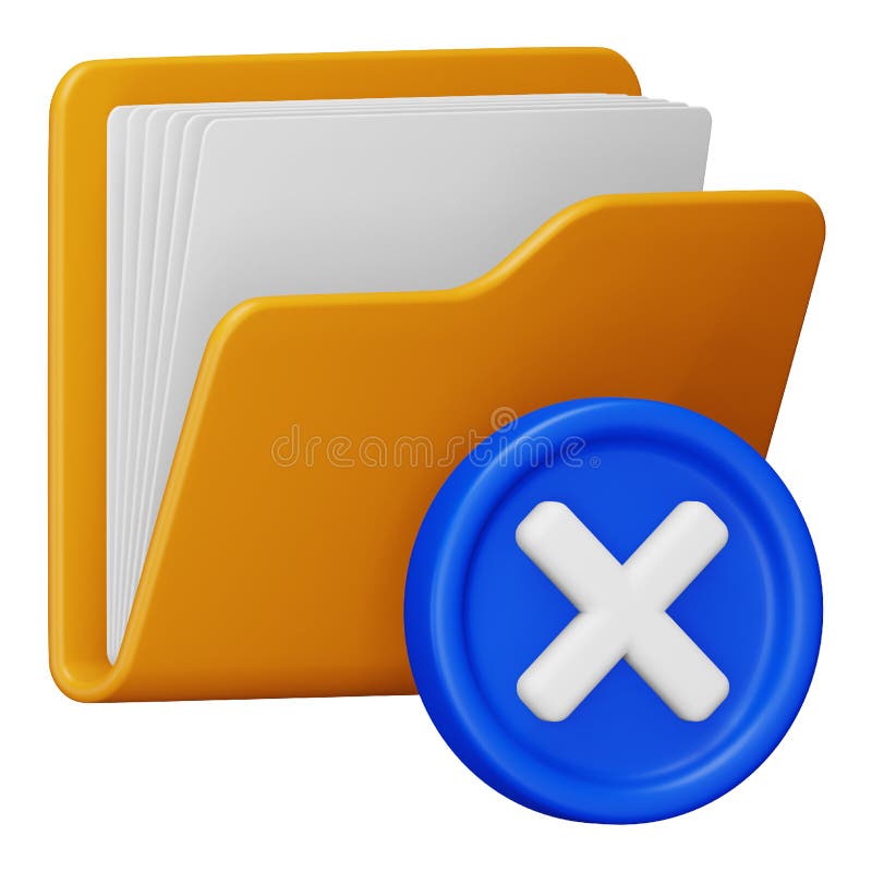 Leerer Ordner 3D-Darstellung des isometrischen Symbols. Leerer Ordner 3d Darstellung isometrischer Icon Upload.