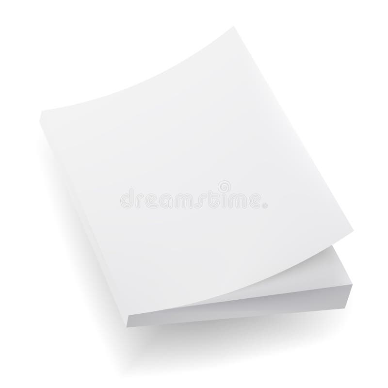 Leerer Spott-hohe Abdeckung des Notizbuches, Zeitschrift, Buch, Broschüre, Broschüre Abbildung auf weißem Hintergrund Schablone b vektor abbildung Leerer Spott-hohe Abdeckung des Notizbuches, Zeitschrift, Buch, Broschüre, Broschüre Abbildung auf weißem Hintergrund Schablone b vektor abbildung