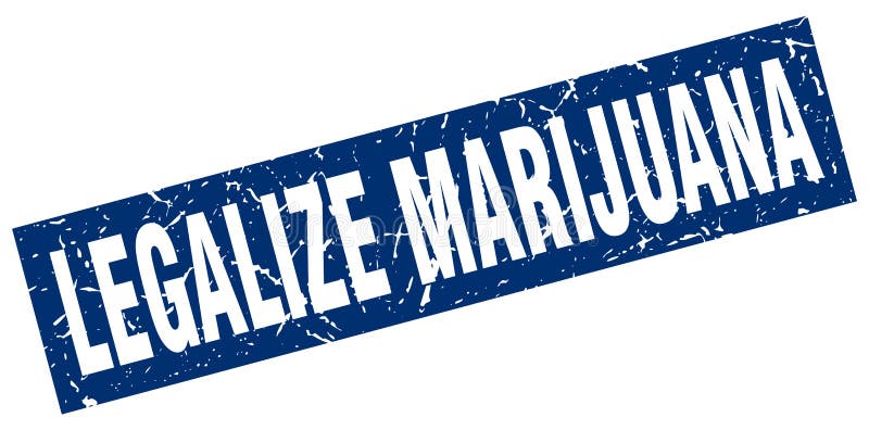 Legalisieren Sie Marihuanastempel vektor abbildung Legalisieren Sie Marihuanastempel vektor abbildung