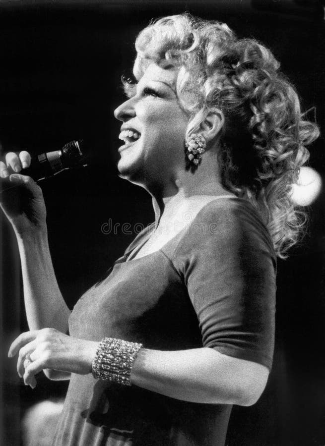 The Legendary Bette Midler performs in the Round at Great Woods Performing Art Center in 1994 by Eric L. Johnson Photography