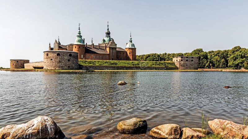 The legendary castle in Kalmar, Sweden