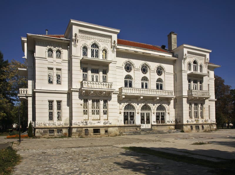 Legerclub in Bitola macedonië royalty-vrije stock fotografie Legerclub in Bitola macedonië royalty-vrije stock fotografie