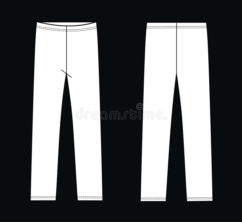 Premium Vector  Girls leggings illustration fashion flat sketch vector  tights