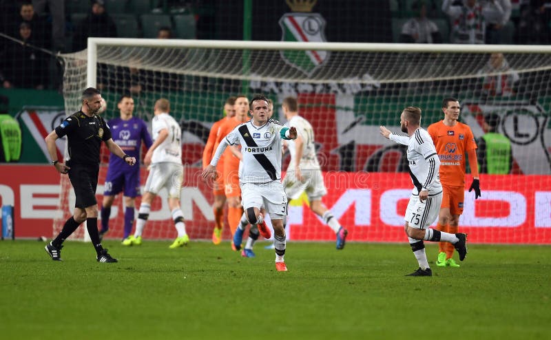 Legia-Termalica 库存图片