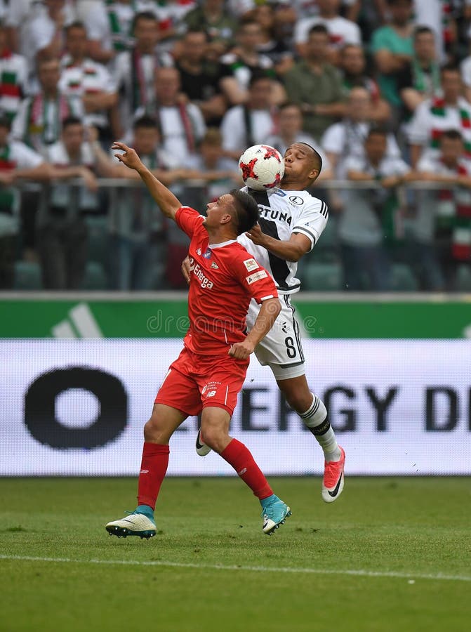 Legia Warszawa - Lechia Gdansk Editorial Photography ...